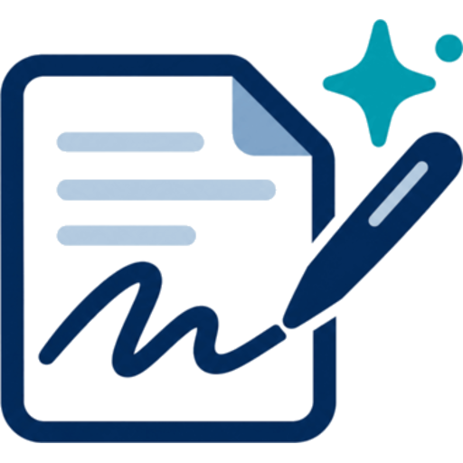 Handwriting AI icon